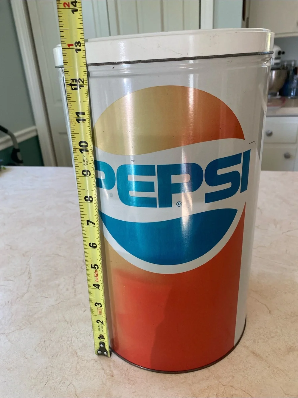 VINTAGE 1988 Pepsi Metal Tin
